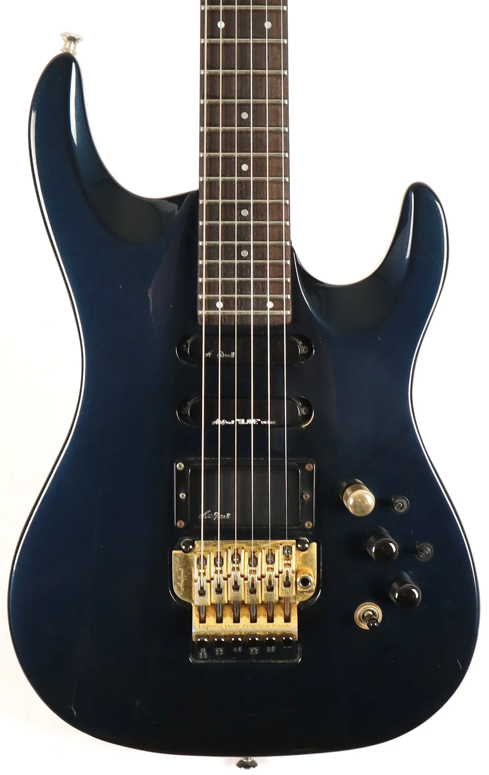 1980's Aria Pro II MA-800 Metallic Blue Electric Guitar Motsumoku Japan Preowned