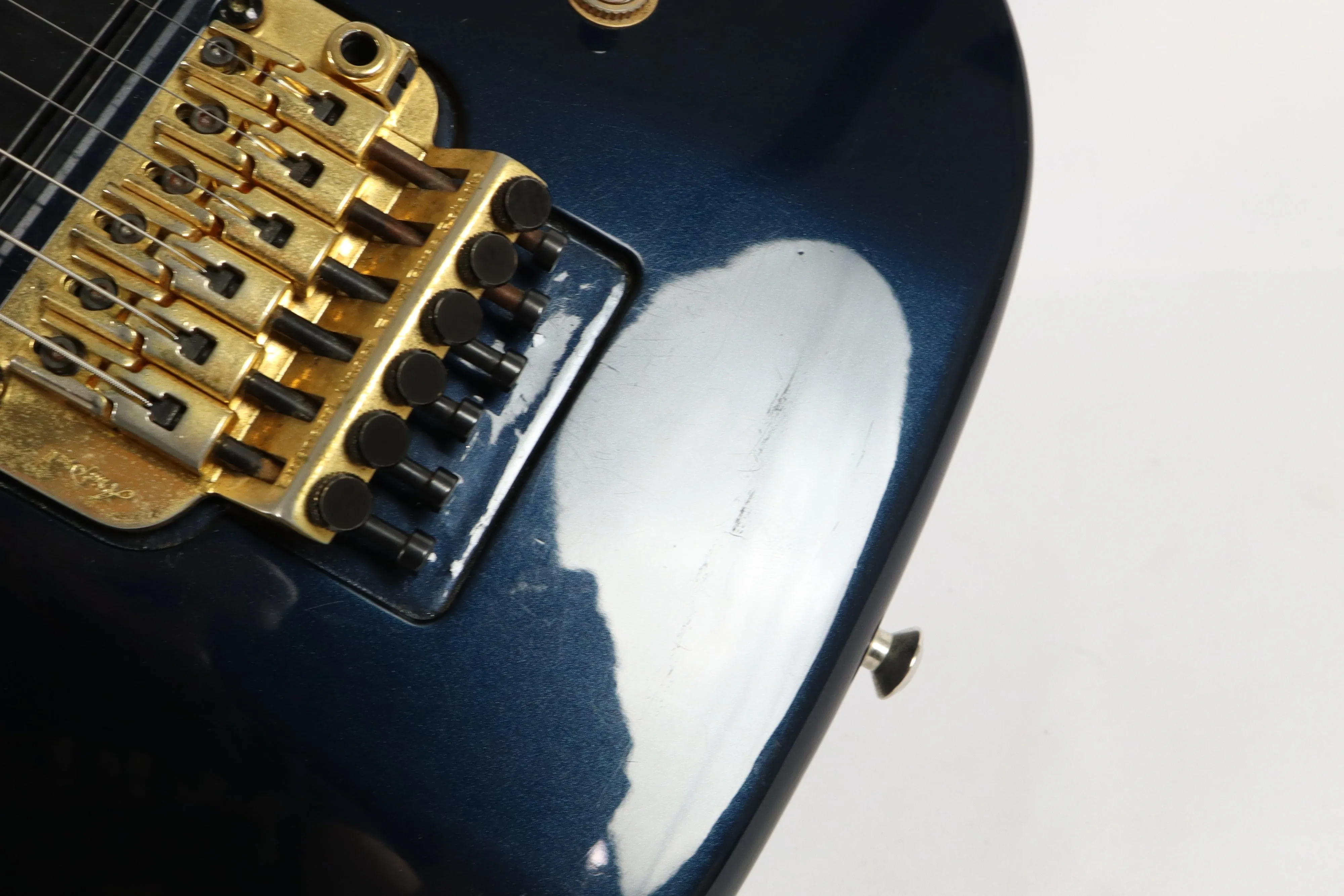 1980's Aria Pro II MA-800 Metallic Blue Electric Guitar Motsumoku Japan Preowned