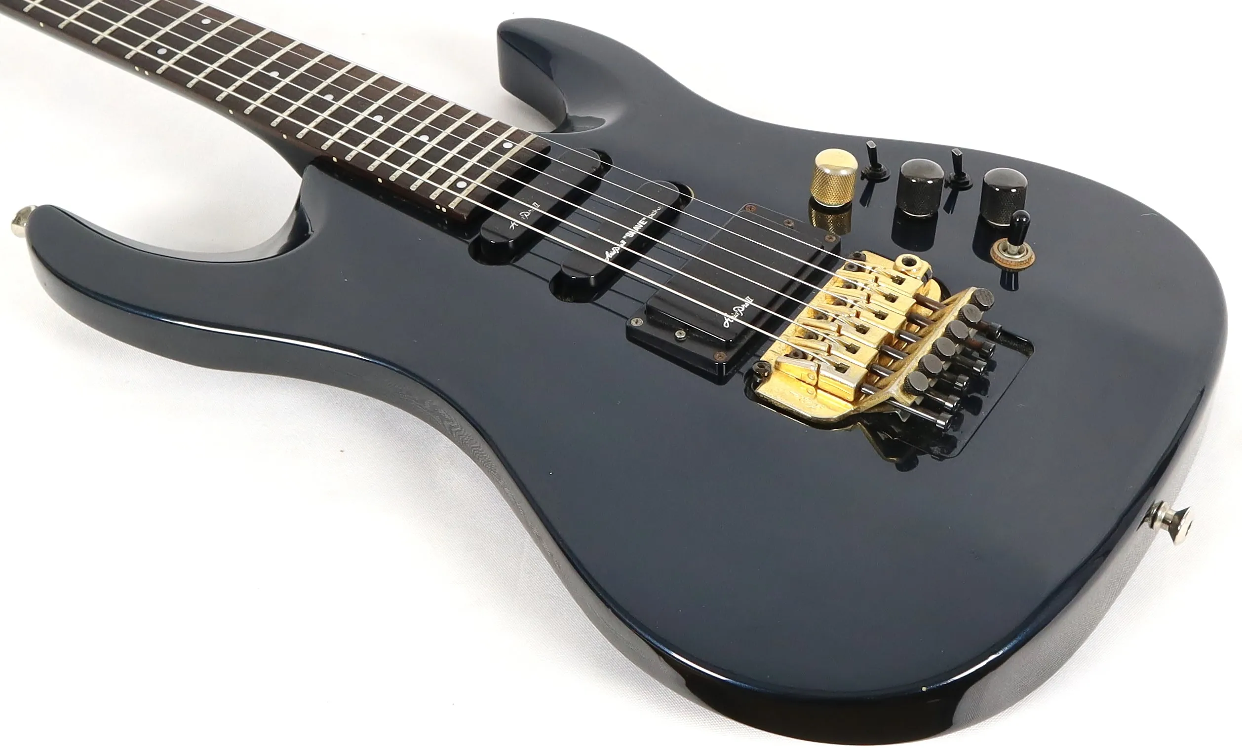 1980's Aria Pro II MA-800 Metallic Blue Electric Guitar Motsumoku Japan Preowned