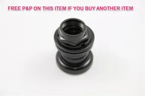 30mm BIKE FULL HEADSET 1" STEERER BLACK STANDARD SIZE FOR MOST CYCLES