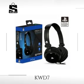 4Gamers PRO4-10 PS4 Headset - Black