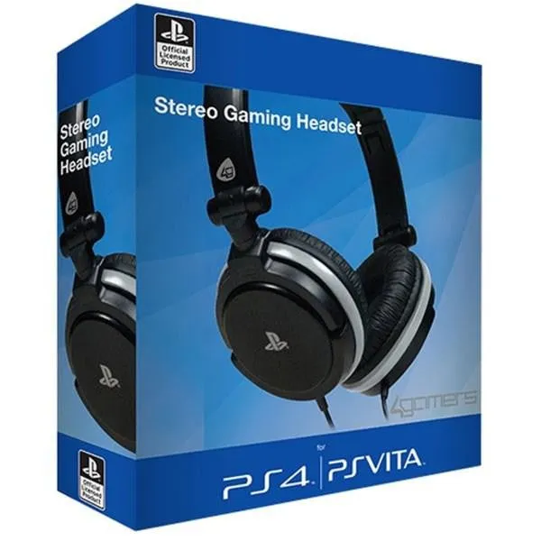 4Gamers PRO4-10 PS4 Headset - Black