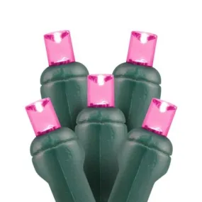 5mm 70L LED Christmas Lights Pink