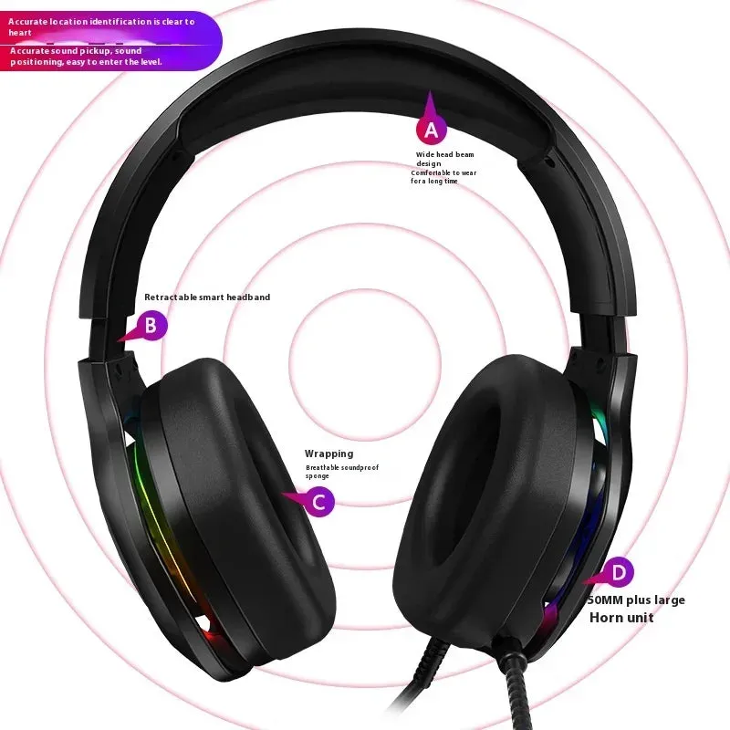 7.1 Stereo RGB Gaming Headset