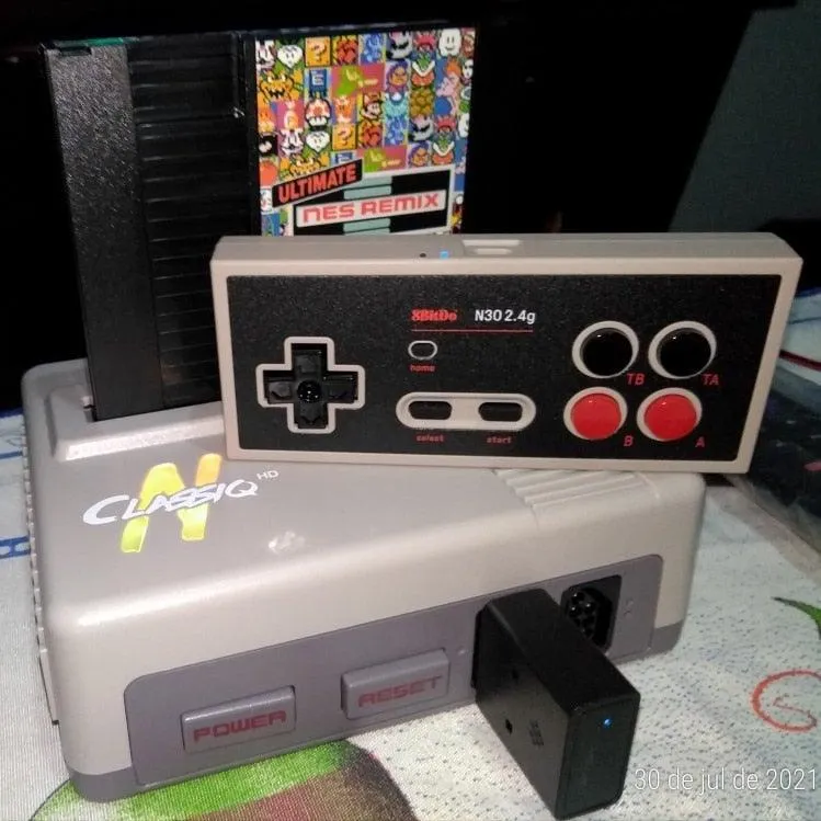 8BitDo N30 NT 2.4G Wireless Gamepad: For the Original NES. Play on your console wirelessly