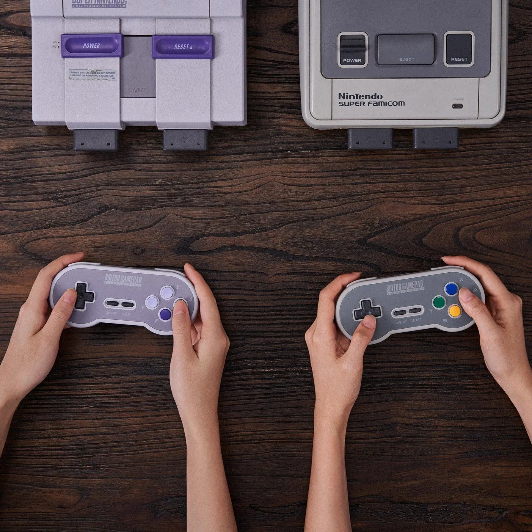 8BitDo SN30 2.4G NT Wireless Gamepad: For Original Super Nintendo SNES / Super Famicom SFC / Analogue Super Nt
