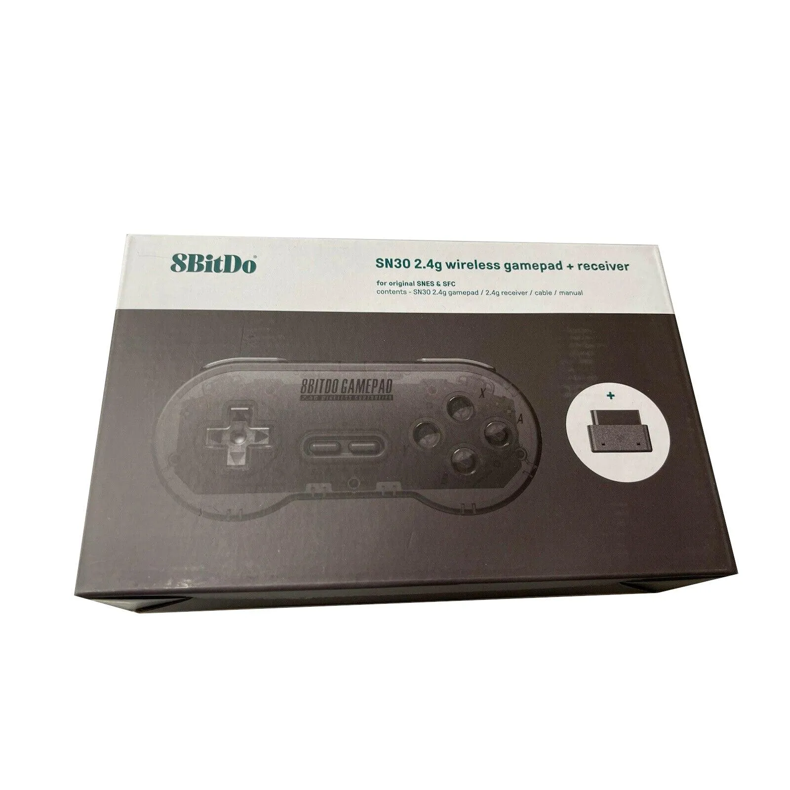8BitDo SN30 2.4G NT Wireless Gamepad: For Original Super Nintendo SNES / Super Famicom SFC / Analogue Super Nt