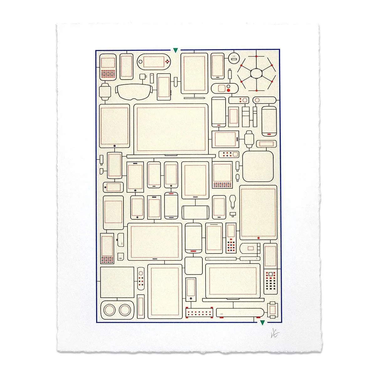 A Mazing Devices Art Print