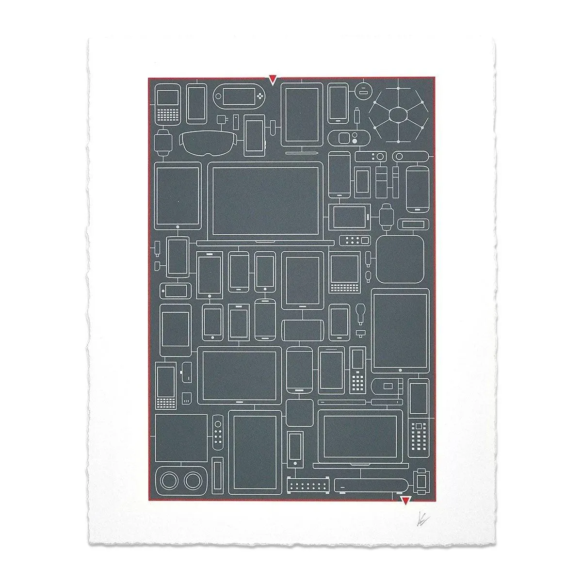A Mazing Devices Art Print