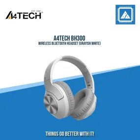 A4TECH BH300 WIRELESS BLUETOOTH HEADSET (GRAYISH WHITE)