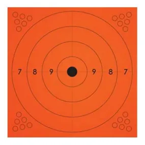 Adhesive Target, Orange (10 Pack) - 13x13"