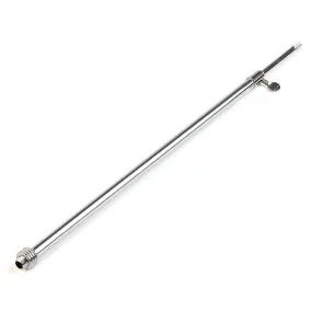 Adjustable Upright for countertop display, 12" - 24" height, Chrome