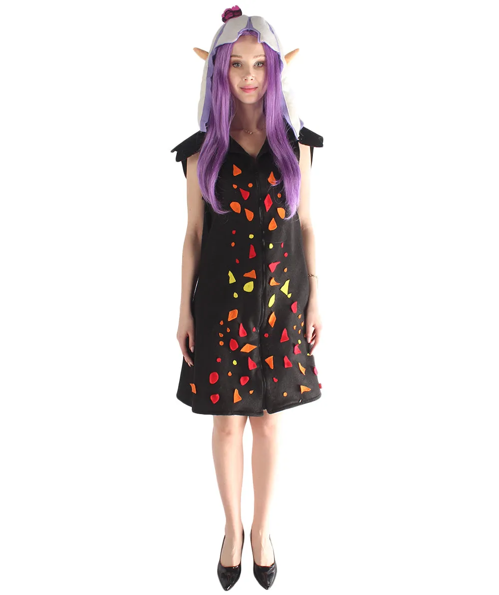 Adult Women Squid Kid Gaming Costume | Black Cosplay Costume.