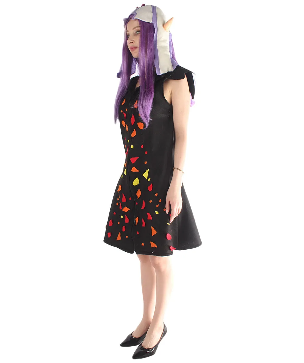 Adult Women Squid Kid Gaming Costume | Black Cosplay Costume.
