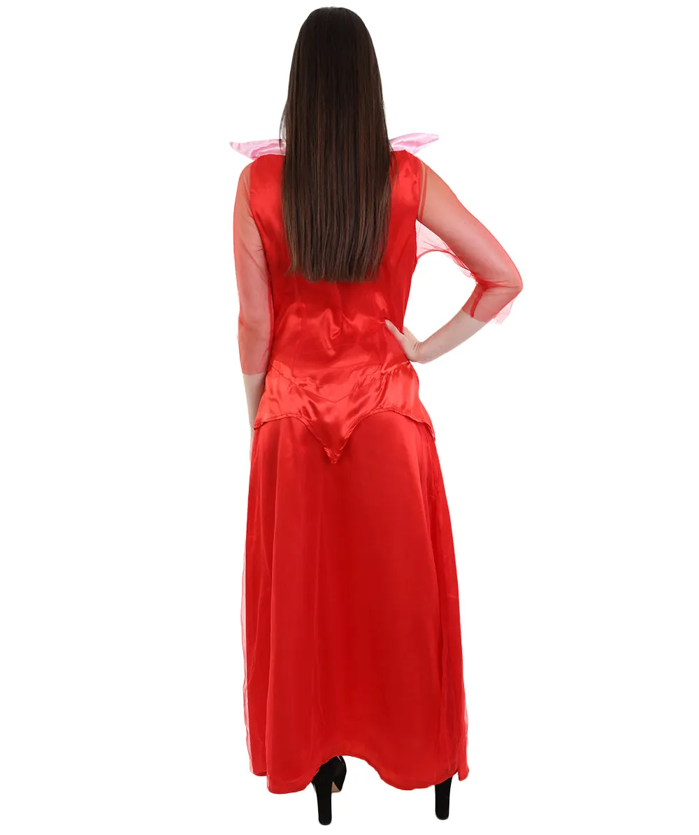 Adult Women's Princess Costume | Red Cosplay Costume
