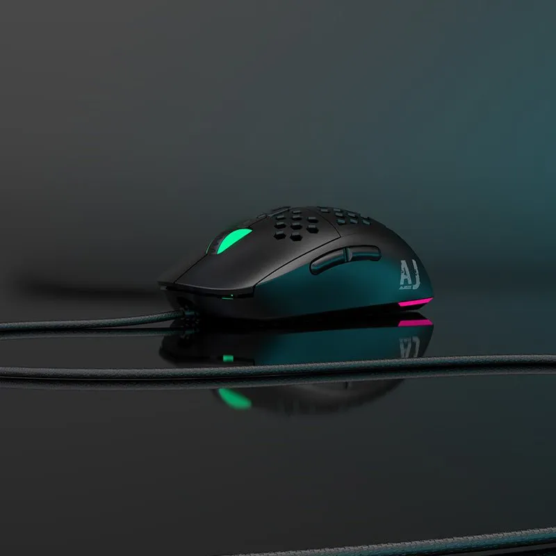 Ajazz AJ380 Black Gaming Mouse