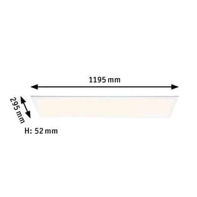 Amaris Square LED Panel Smart Home Zigbee 3.0 1195x295mm RGBW 
