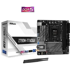 ASRock Z790M-ITX WiFi Motherboard LGA1700 DDR5 Mini ITX