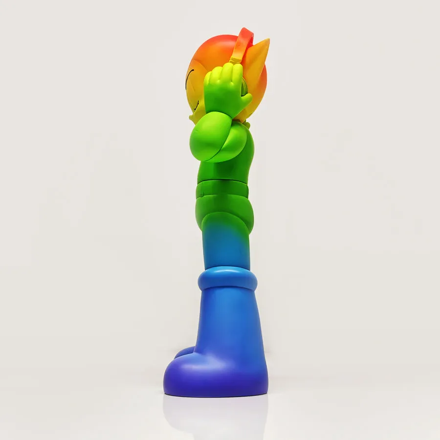 Astro Boy DJ Rainbow Edition Figure by ToyQube x Tezuka Productions
