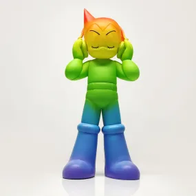 Astro Boy DJ Rainbow Edition Figure by ToyQube x Tezuka Productions