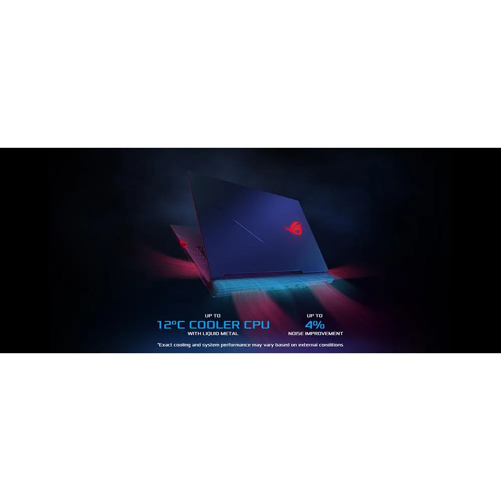ASUS - GAMING NOTEBOOK ROG STRIX SCAR 17 I9-10980HK 16GB 512GB 17.3IN NO TOUCH CHROME