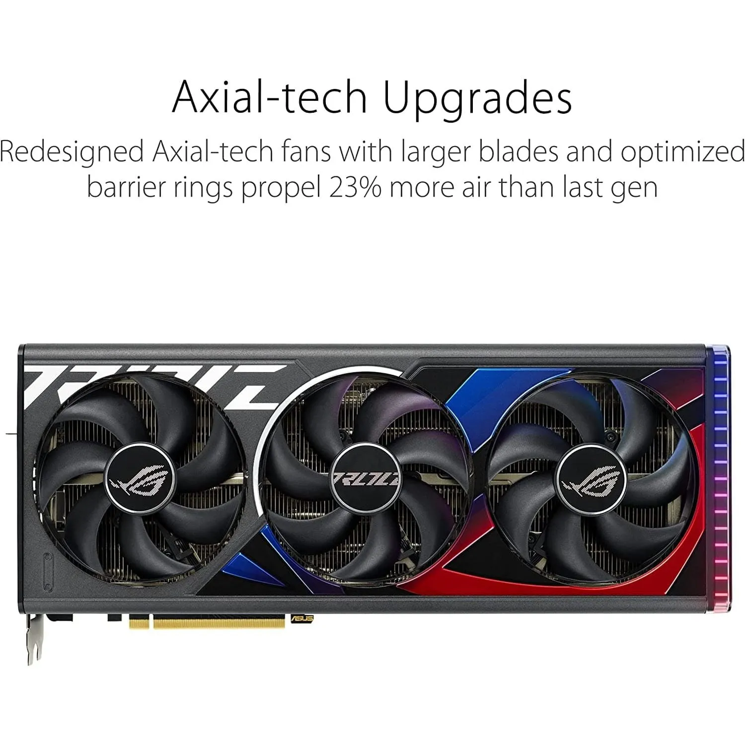 ASUS ROG Strix GeForce RTX 4090 OC 24GB GDDR6X Memory Edition Gaming Graphics Card