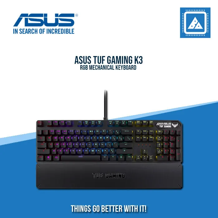 ASUS TUF GAMING K3 MECHANICAL GAMING KEYBOARD