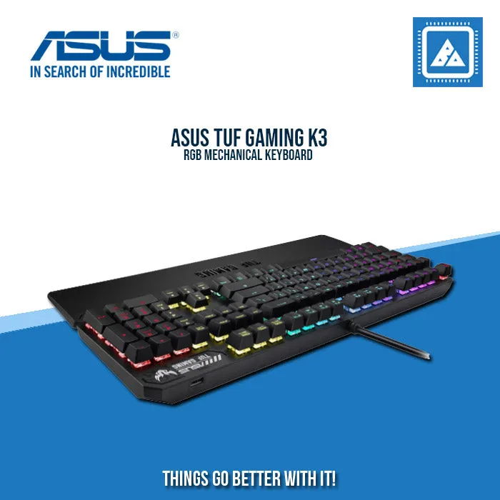 ASUS TUF GAMING K3 MECHANICAL GAMING KEYBOARD
