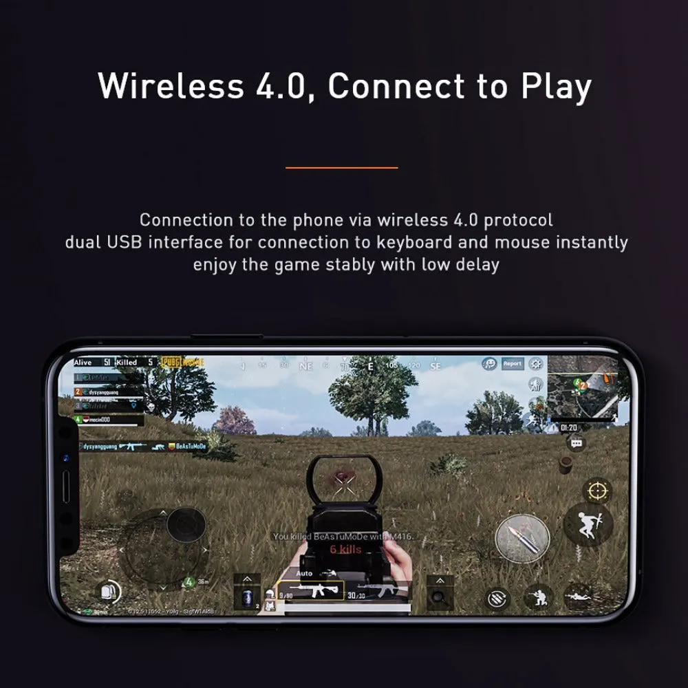 Baseus GAMO Mobile and iPad Game Adapter For Keyboard and Mouse