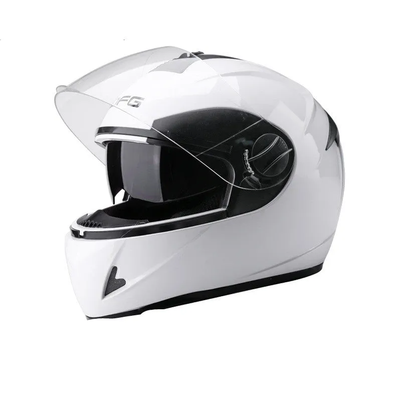 Battery Car Helmet Gray Male Anti-Fog Four Seasons Full Face