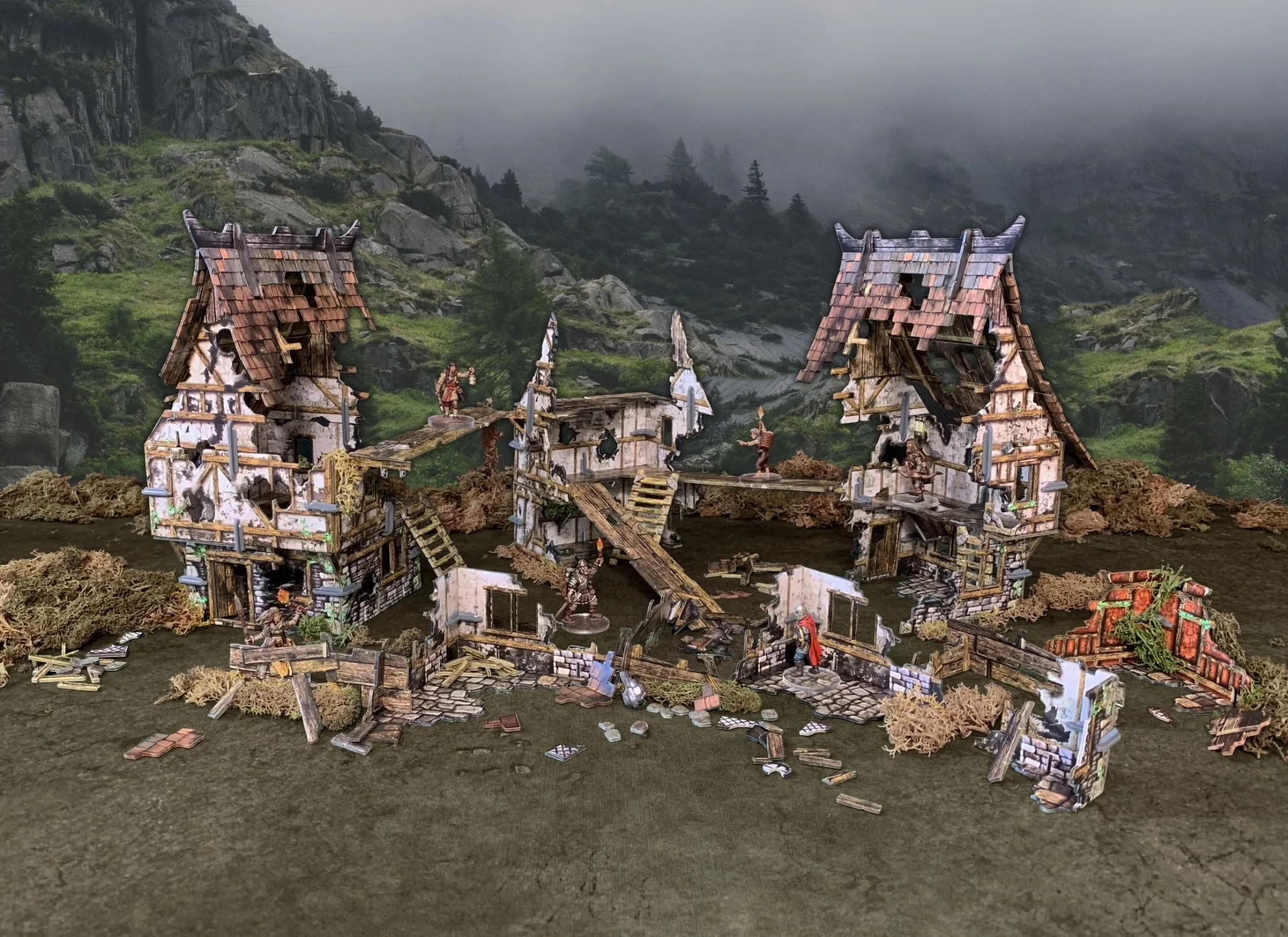 Battle Systems - Village Ruins
