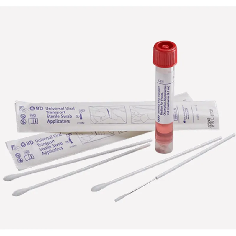 BD Universal Viral Transport Vials 1 mL For Directigen EZ Flu A B and Directigen EZ RSV Test Kits, 50 per Box