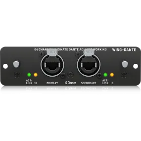 Behringer WINGDANTE Wing Expansion Card