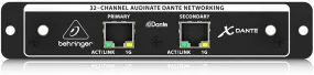 Behringer X-DANTE 32-channel Dante Expansion Card