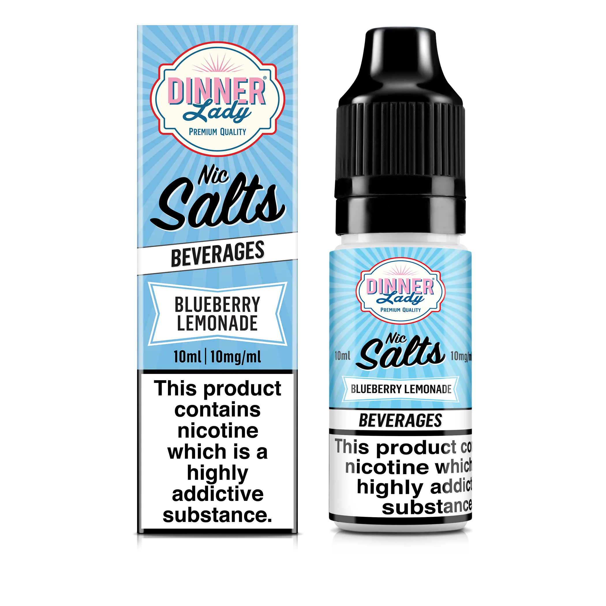 Blueberry Lemonade  Nic Salts 50:50 10ml E-Liquid