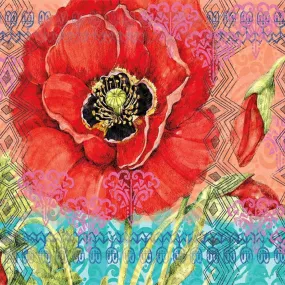 Bright Flower  - Full Round Diamond - 30x30CM