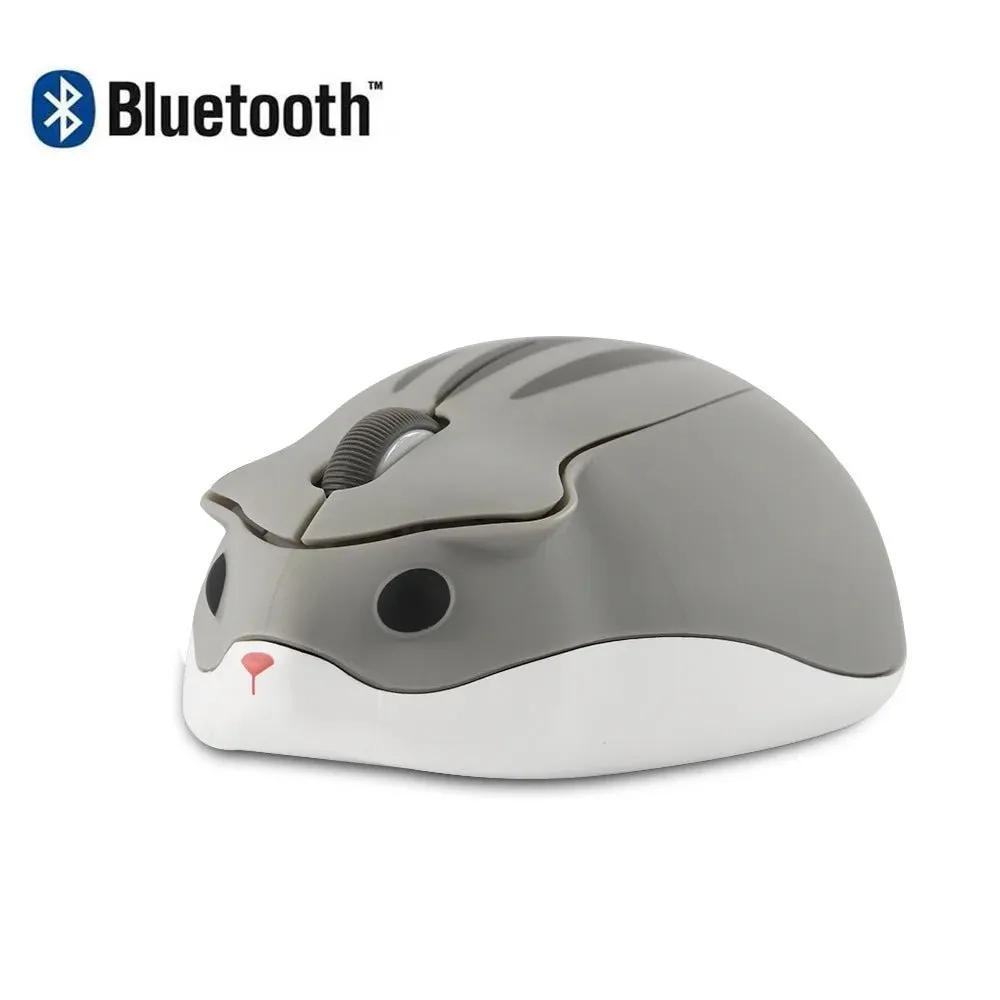 Cartoon Hamster Wireless Mouse – 3D Compact USB Optical Mouse with 1600DPI for Laptops & Computers