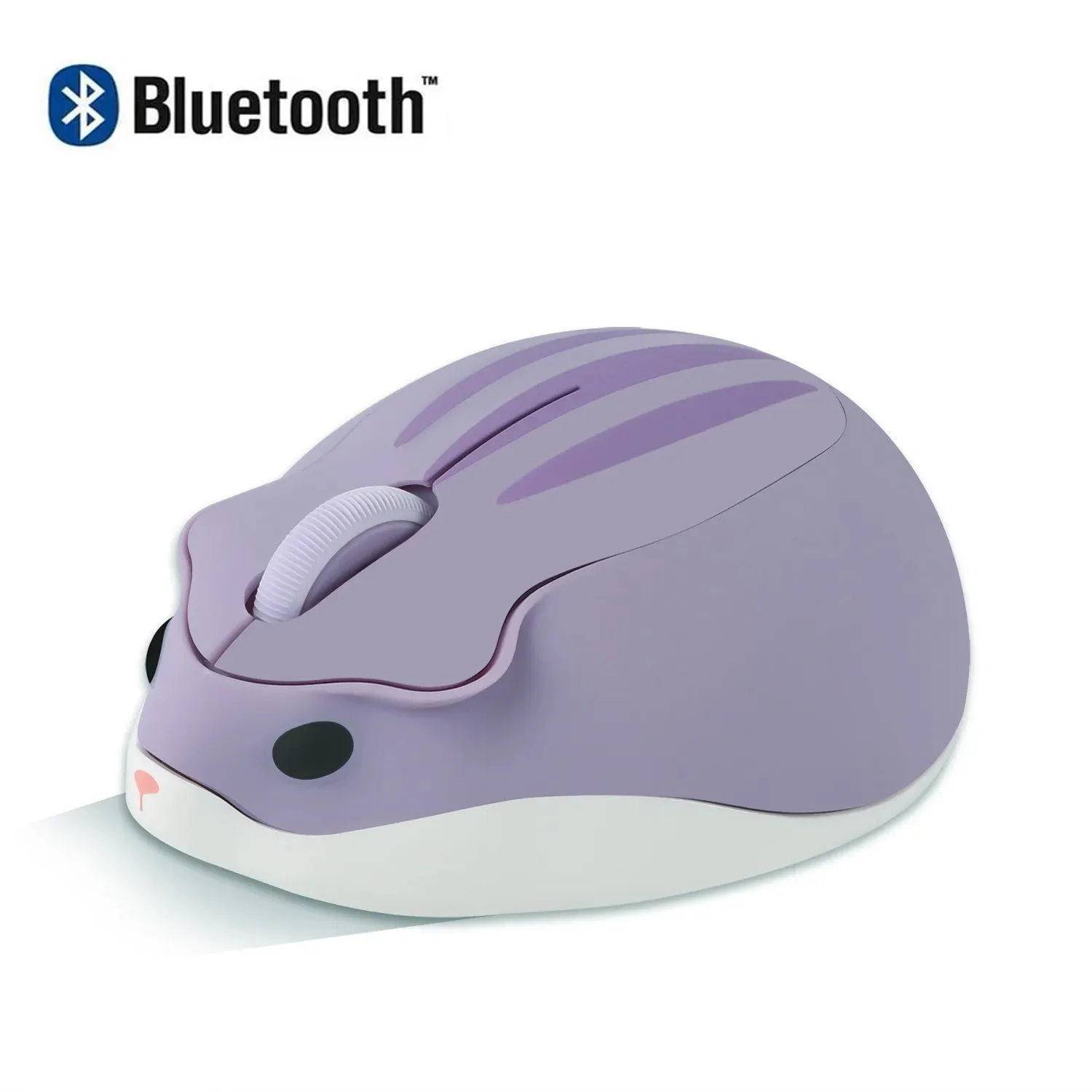 Cartoon Hamster Wireless Mouse – 3D Compact USB Optical Mouse with 1600DPI for Laptops & Computers
