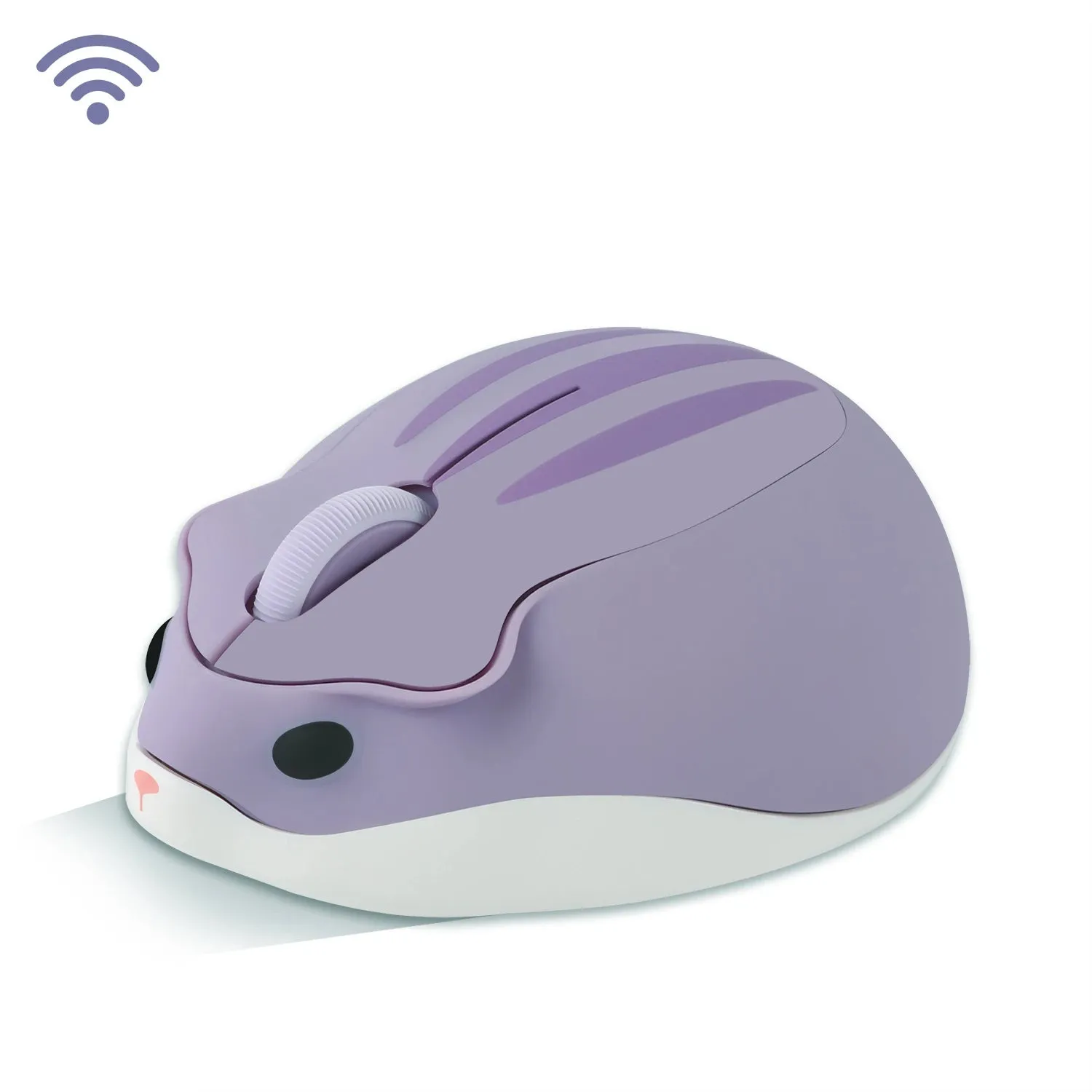Cartoon Hamster Wireless Mouse – 3D Compact USB Optical Mouse with 1600DPI for Laptops & Computers
