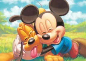 Cartoon Pals - Cartoon Diamond Painting, Full Round/Square Rhinestones