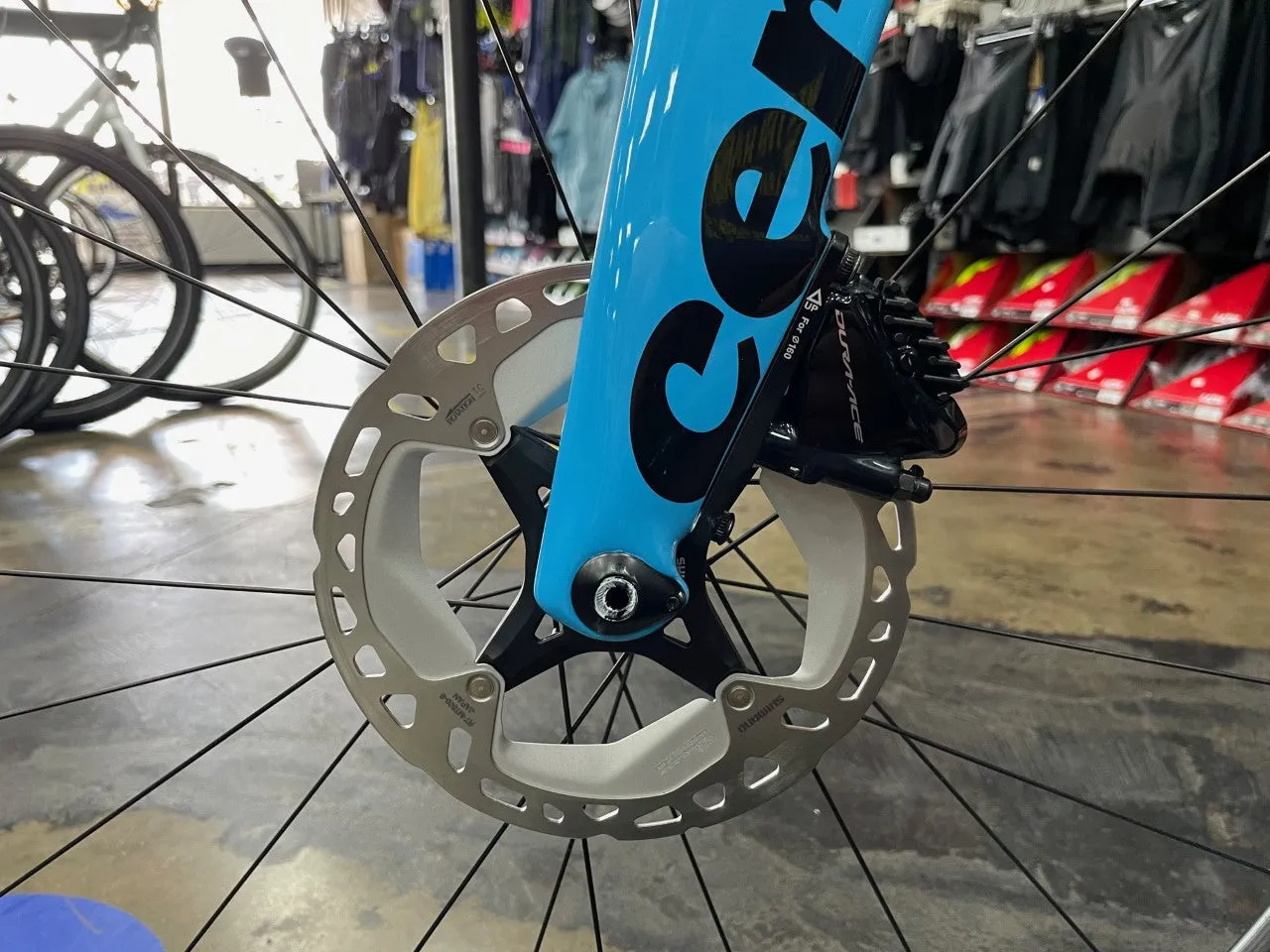 Cervelo P3X Shimano Ultegra Di2 11 Speed - Disc Reynolds AR 58 Wheels - Rivera/Fluoro/Black 2021