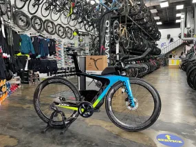 Cervelo P3X Shimano Ultegra Di2 11 Speed - Disc Reynolds AR 58 Wheels - Rivera/Fluoro/Black 2021