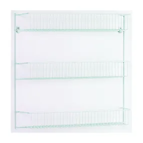 ClosetMaid 8022 Wall Rack, Steel, White