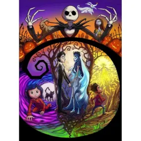 Corpse Bride  - Full Round Diamond - 30x40cm