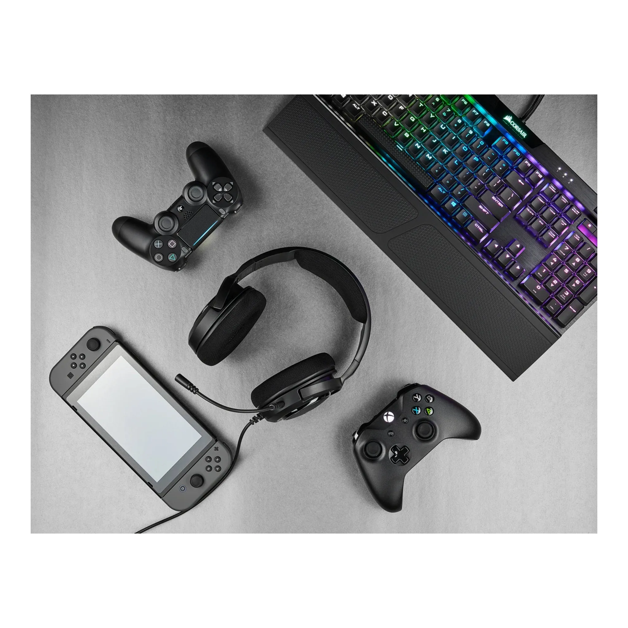 CORSAIR CA-9011195-NA Carbon HS35 Stereo Gaming Headset