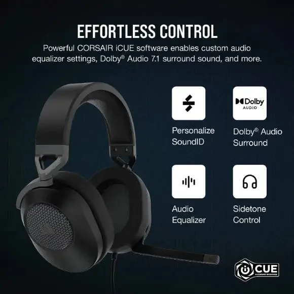 Corsair HS65 SURROUND WIRED Gaming Headset