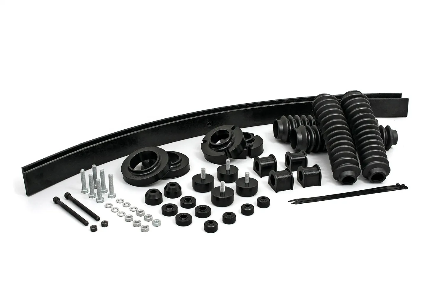 Daystar KT09114BK 96-04 Tacoma 2.5 Inch Lift 1.5 Rear Add-A-Leaf Daystar