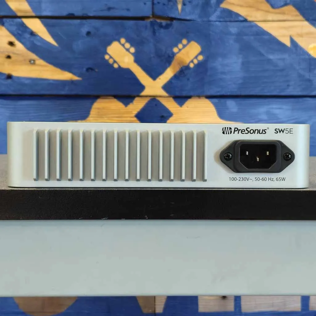 Demo PreSonus SW5E 5-Port AVB Switch and Bridge
