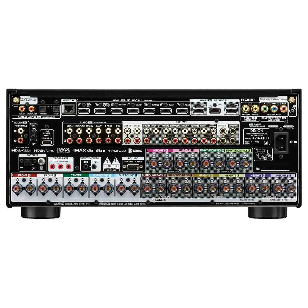 Denon AVR-A10H 13.4 Channel 8K AV Amplifier