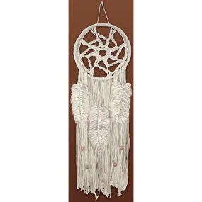 Design Works/Zenbroidery Macrame Wall Hanging Kit 8 inch X24 inch - Natural Dream Catcher*